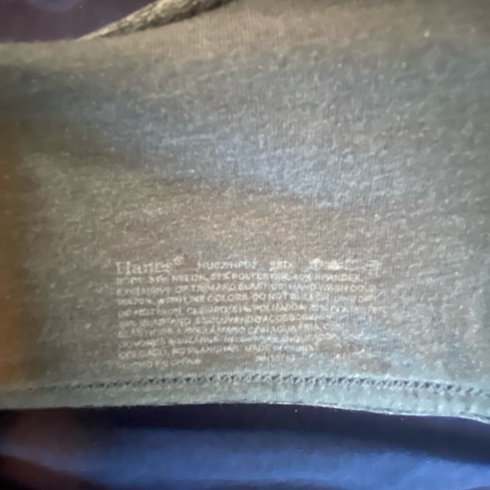 Hanes Gray Underwire Bra Size 38D - Picture 5 of 5